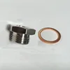 Sensor Connector Exhaust O2 Oxygen Sensor Spacer Reducer Adapter M18 x 1.5mm to M12 x 1.25mm With Copper Gasket 6