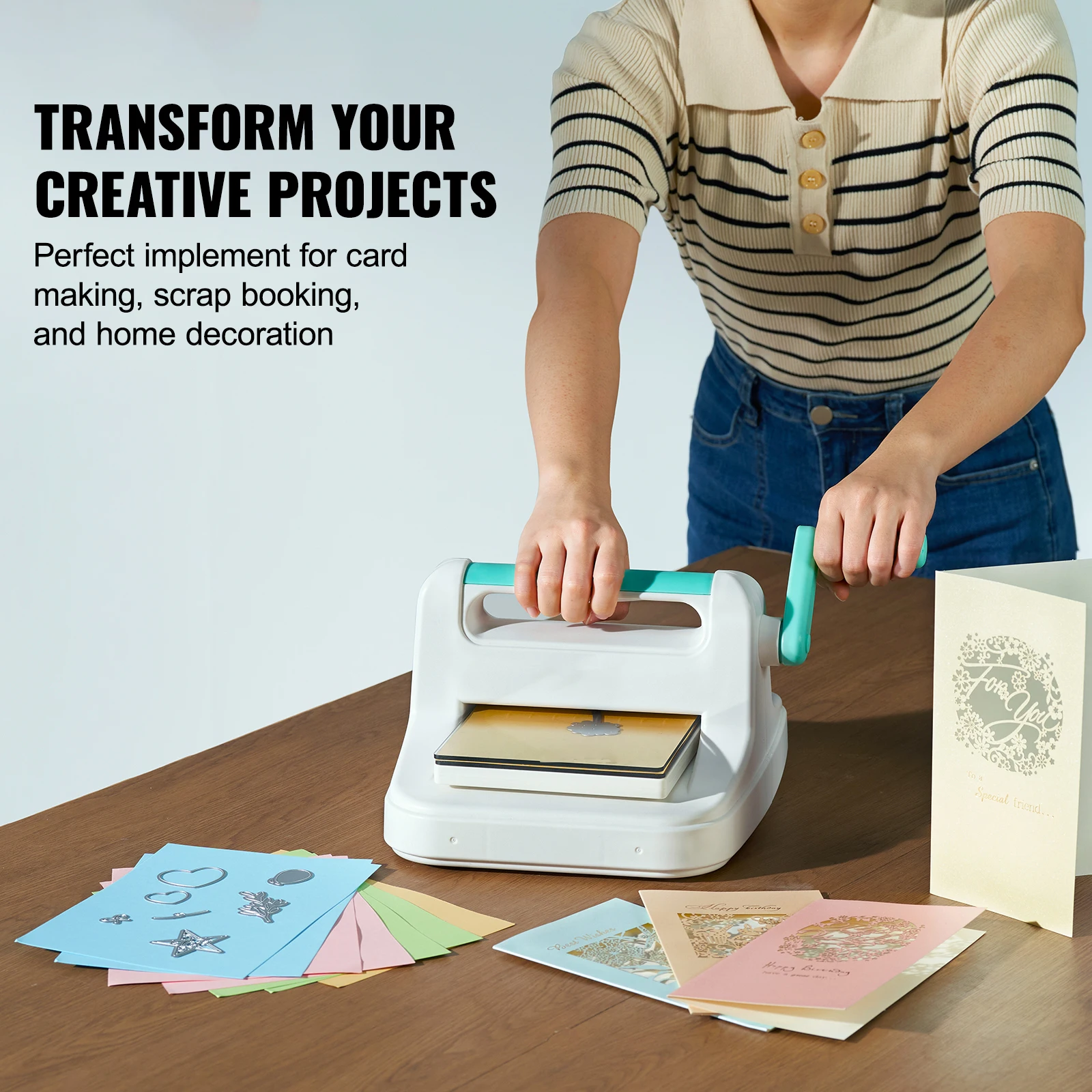 VEVOR Manual Die Cutting Embossing Machine 3