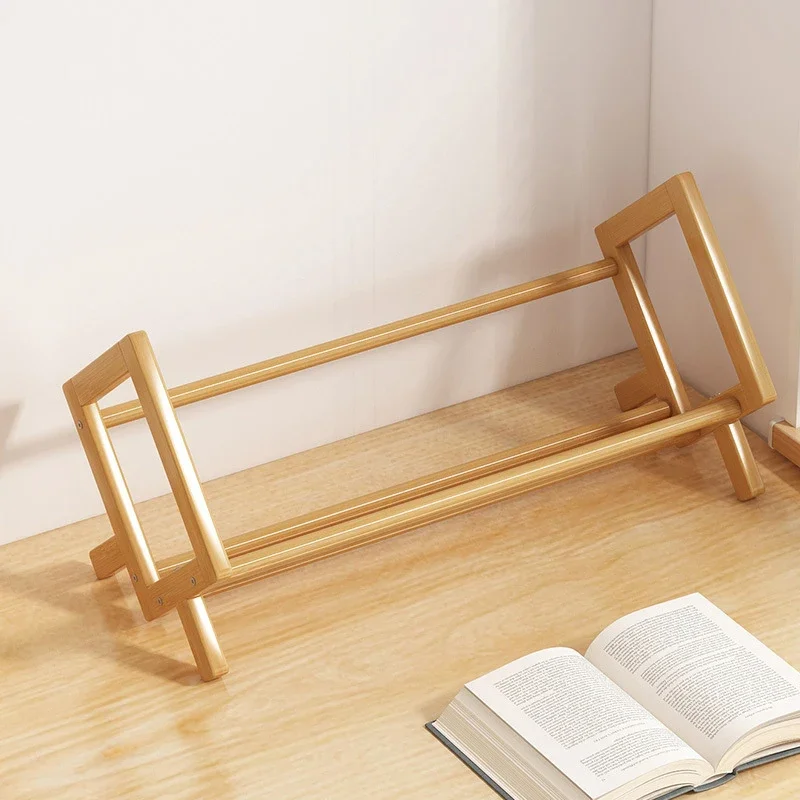 Simple Desktop Bookshelf Office Documents Books Magazines Stationery Storage Shelf Student Study Story Picture Book Rack Shelves