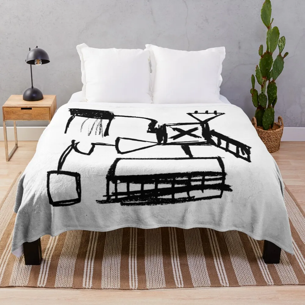 

THE ABSTRACT Throw Blanket Blankets for babies Luxury Throw Blanket Designer Blankets