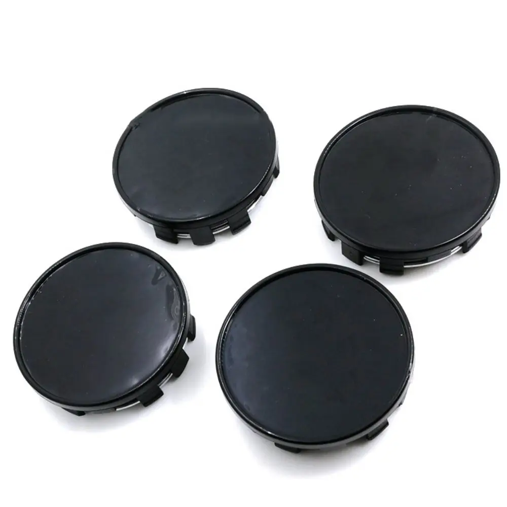 Universal Wheel Center Caps Outer 54MM Inner 50MM Rim Hub Caps ABS Wheel Badge Covers Auto Accessories 4Pcs