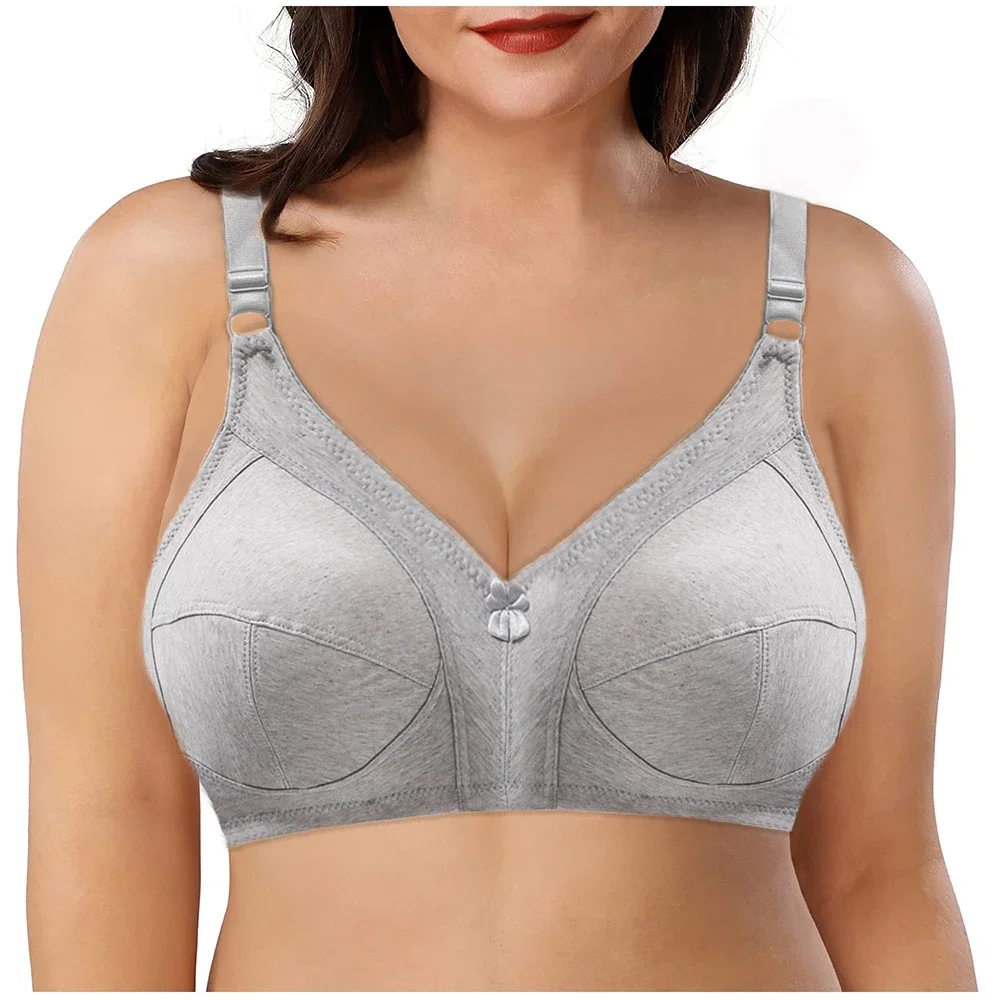 Bra ukuran besar 36-50 C D E D Cup Bra untuk wanita Push Up BH