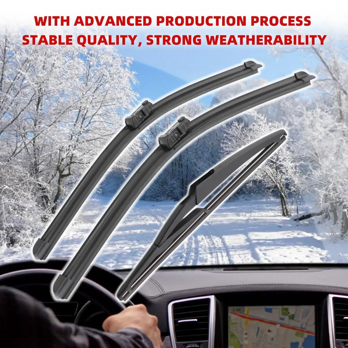 1/2/3/4/6PCS Car Wiper For Fiat 500L 2012-2020 Front Rear Wiper Blades Brushes Auto Accessories 2013 2014 2015 2016 2017 2018 4