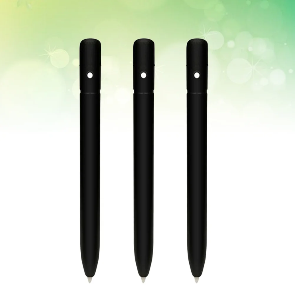 

3pcs Tablet Erasable Pen LCD Tablet Pen Writting Pen for 85 Inches /10 Inches /12 Inches Tablet (Black)