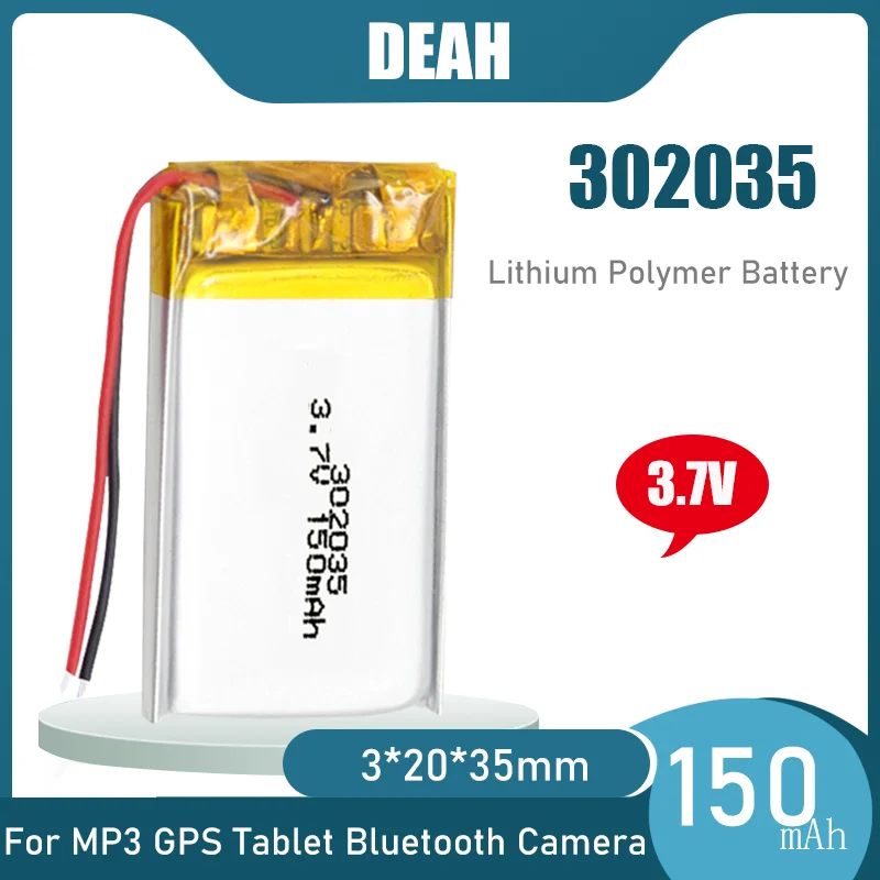 KINGDUO 3.7V 150Mah 30C Ph2.0 Stecker Li-Ion Batterie Für