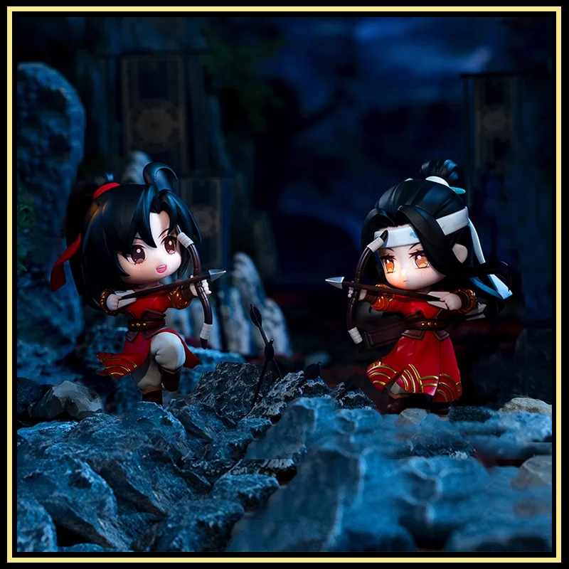 

Фигурка из аниме Modaozushi, игрушка, модель, Нефритовая кавалерия Jiaogong, патриарх магии дао Вэй усян Lan Wangjji Q, модель из ПВХ