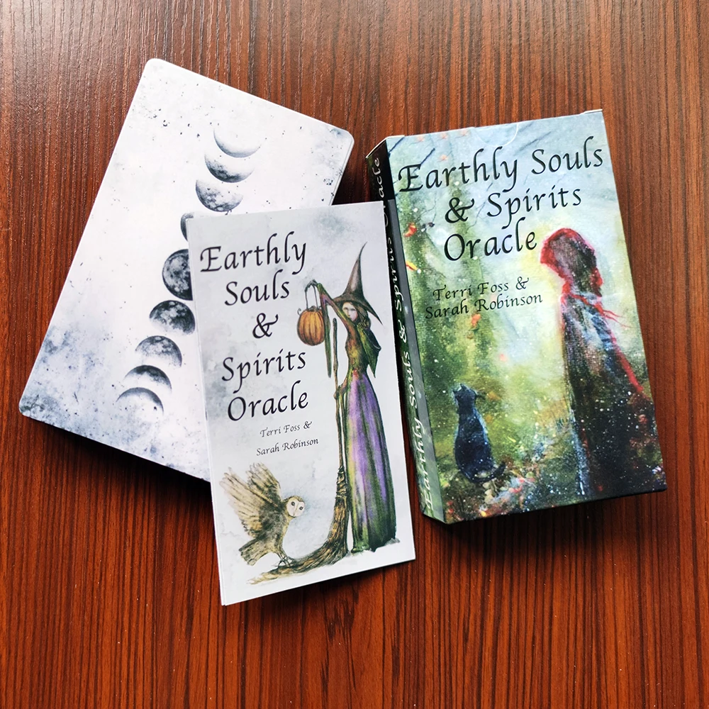 

12x7 см, карты с изображением земной души, духа, Луны, гадания, карты с изображением оркула для настольных игр, загадочная судьба с руководством