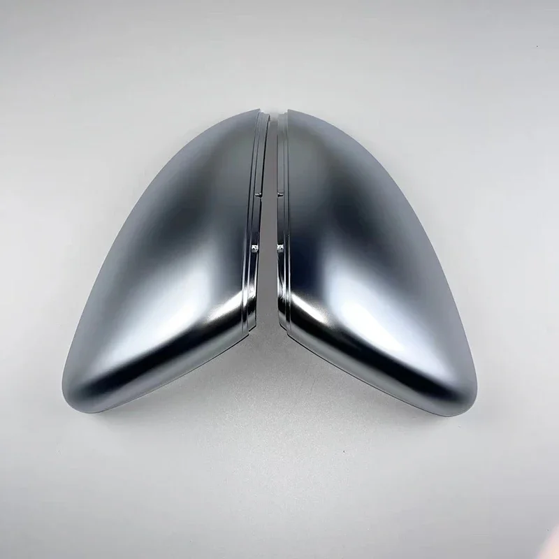 VW 골프 MK7 7.5 GTI 7 7R 2012-2019 백미러 커버에 맞는 매트 실버 커버