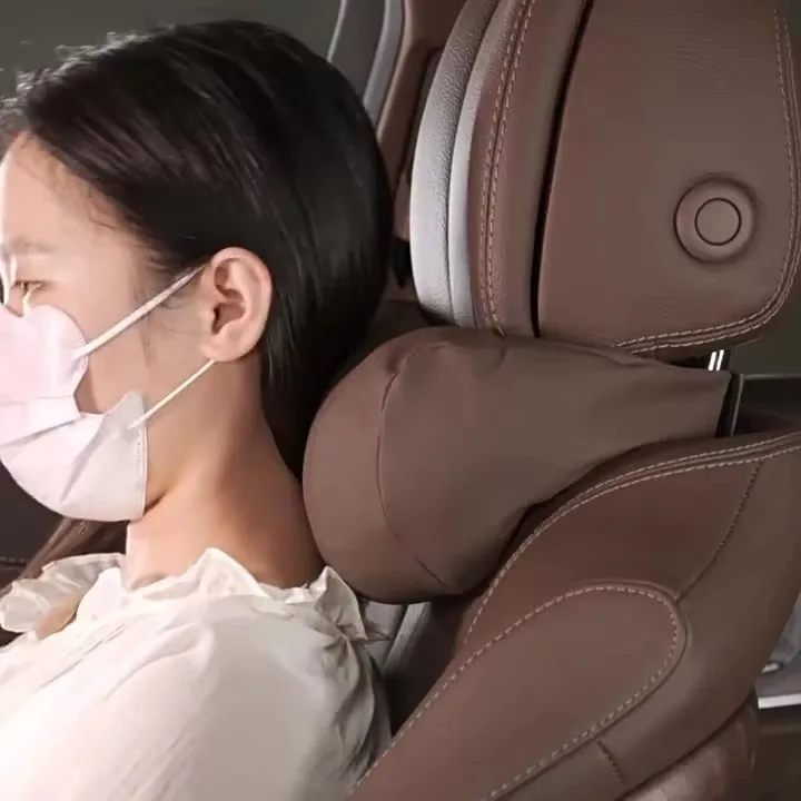 Universal 3D Neck Pillow - Soft, Fluffy, and Comfortable Travel Headrest for Car Seats