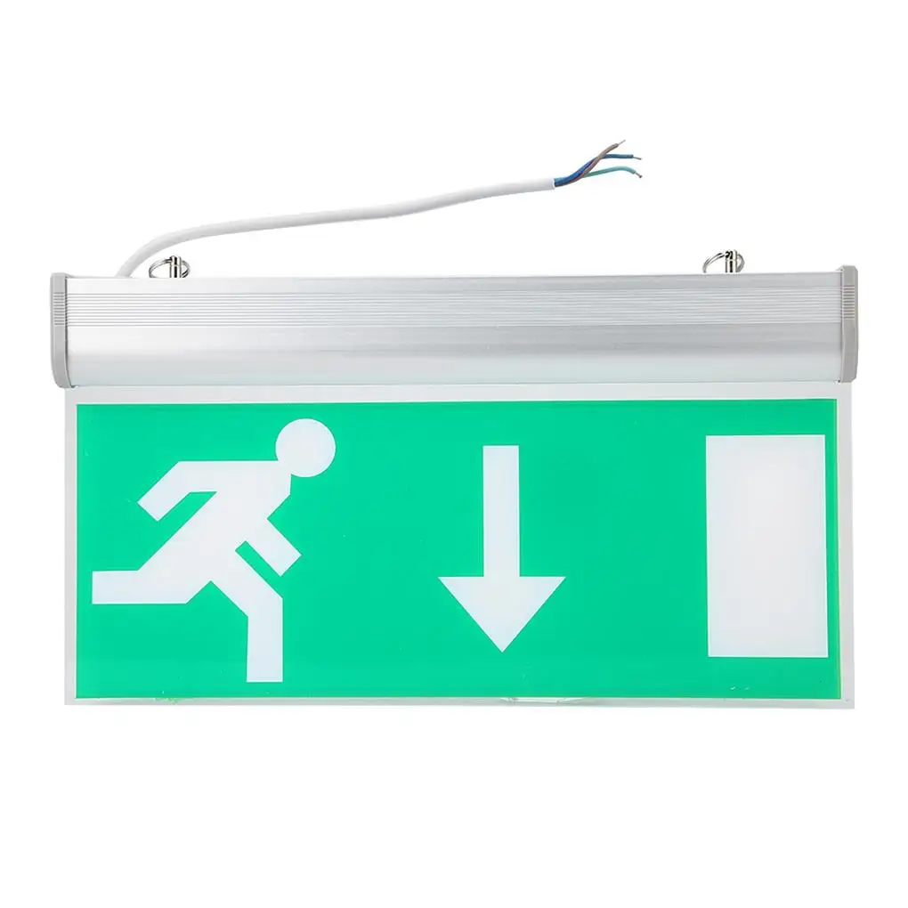 

Emergency Light Sign Exit Lighting Low Power Consumption Indicator Light Malls Supermarkets Library Entertainment Venues