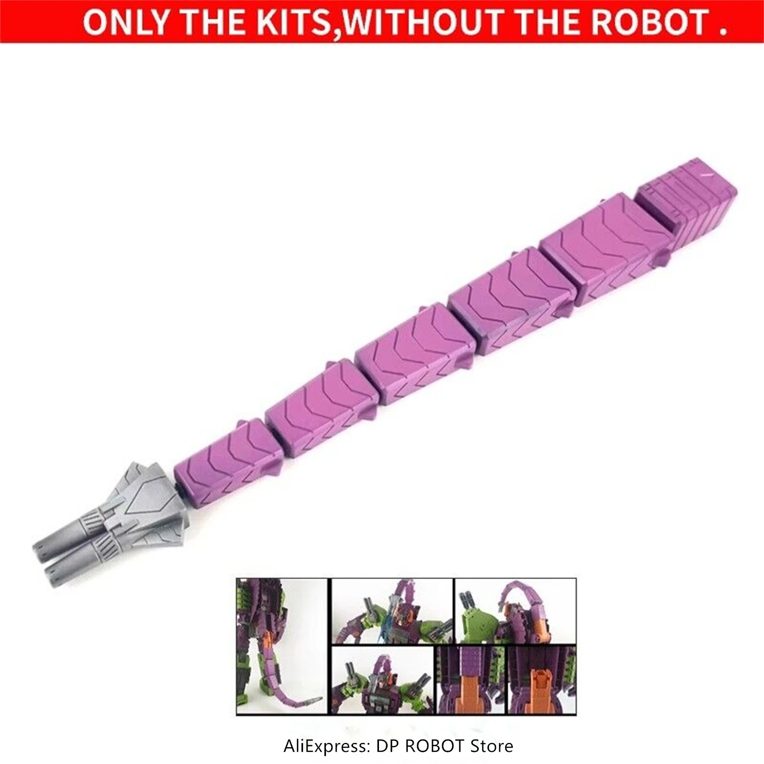 충격파 랩 SL-190 더 자이언트 테일 업그레이드 키트, 귀족 타이탄 스코르포..
