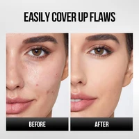 Life Girls – bâton de fond de teint à Double tête avec brosse, correcteur hydratant longue durée, facile à tacher, maquillage naturel mat nu 3