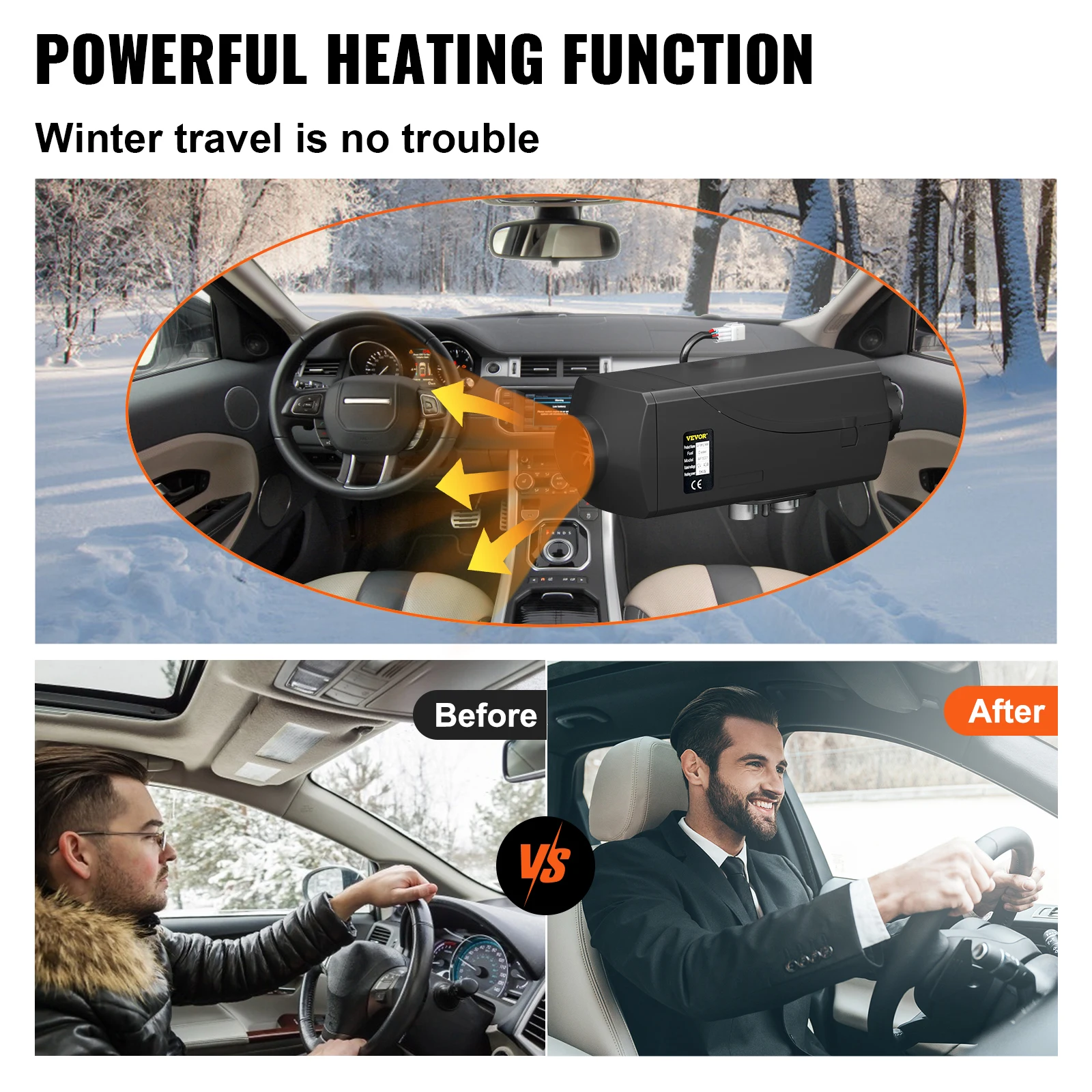5KW 5000W Car Heater 12V Air Diesel Heater For Bus Auto Boats Yacht Motorhome Trailer Trucks RV