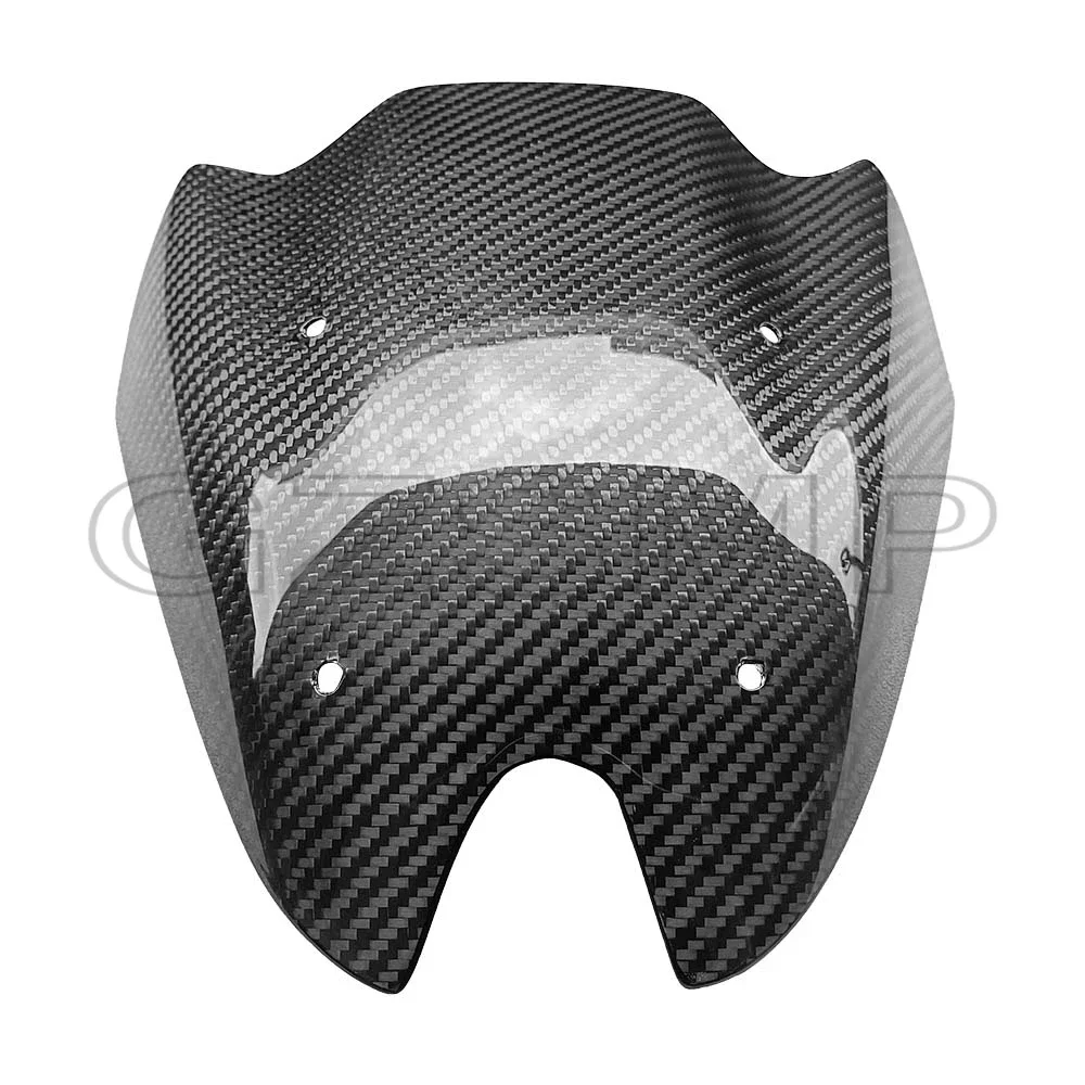 Carbon Fiber Windshield Windscreen Wind Screen Fit For Kawasaki Z 1000 Z1000 2010-2014