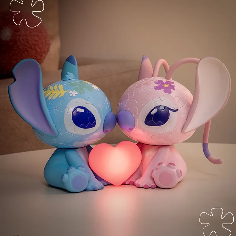 ディズニー 3D-JP リロ & スティッチ 3D パズルおもちゃアニメ
