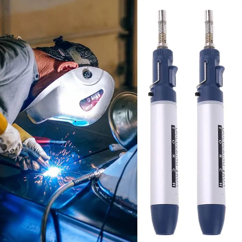 

3in1 Gas Soldering Iron Cordless Welding Torch Solder Tool Electric Gas Soldering Iron Tools