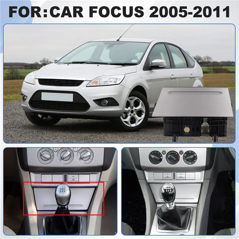 Ford Focus 2005-2011-A14Z 용 자동차 중앙 제어 재떨이 어셈블리 재떨이 패널 5M51-A048K37AC3ZUB