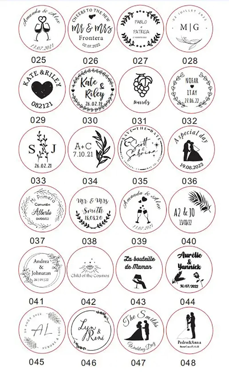 Description Picture 6 of itemPersonalized Engraved Wood Wine Stopper Laser Cork Bottle Toppers Gift  Wedding Party Company Logo Decor Favor