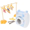 Mini Washing Machine Toys Home Appliance Kid Educational Household Plastic Role-play Abs Roller Simulation Child Kids Plaything 4