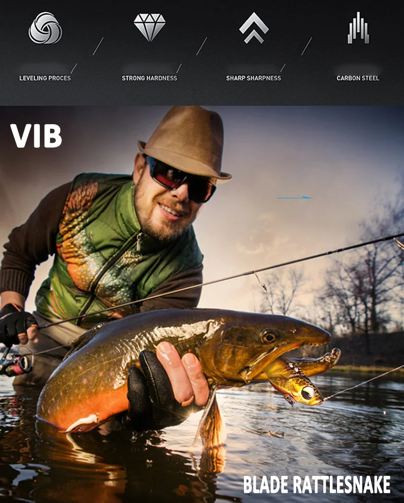 1 Stück Metall Vib Angel köder 5g 7g 10g 14g Metall Jig Kurbel köder Wobbler Vibrations köder Pesca Tackle für Forellen Bass Hecht Barsch – Detail 1
