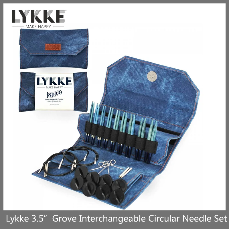 LYKKE 5 (12.5cm) Interchangeable Circular Knitting Needle Set - AliExpress
