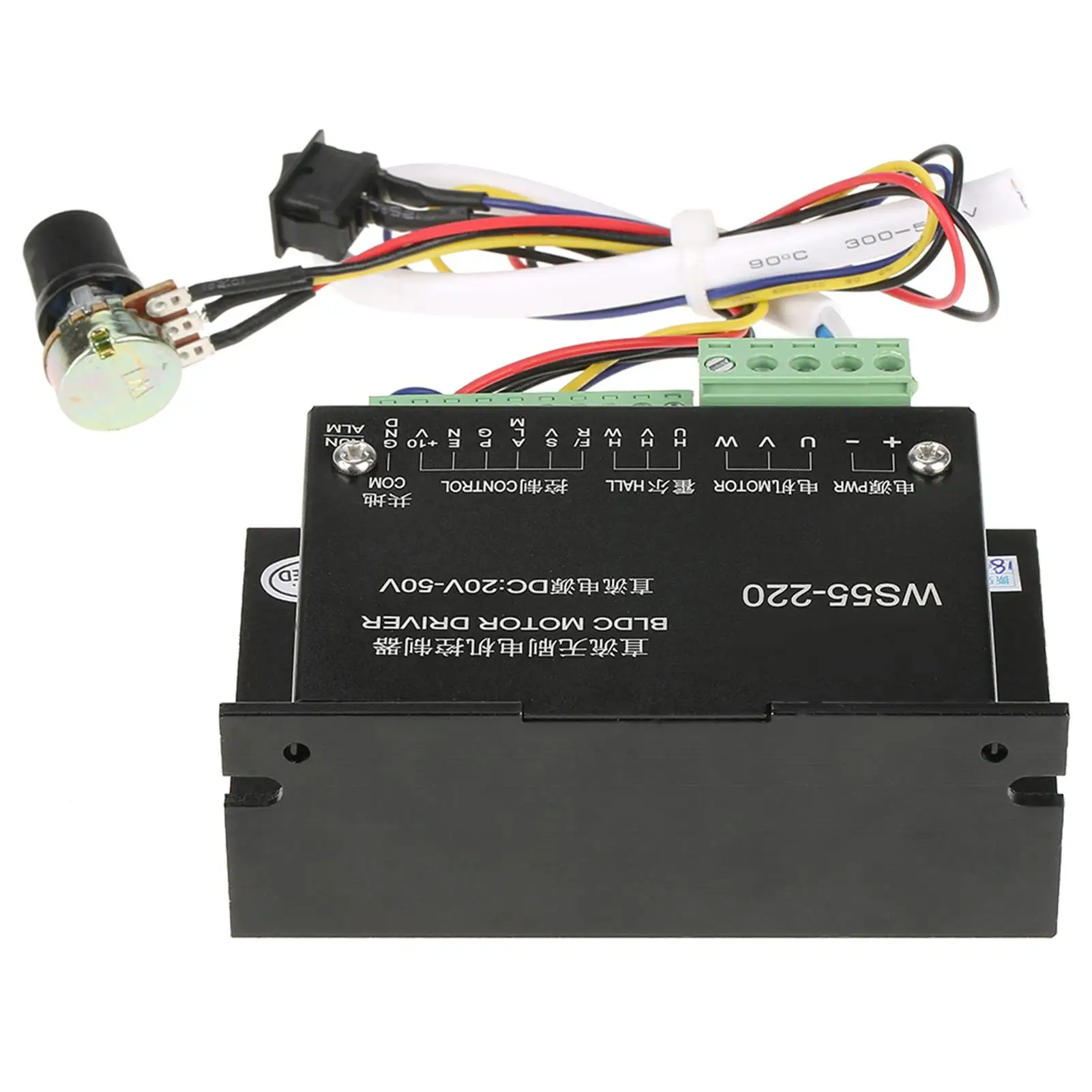 WS55-220 CNC BLDC 모터 드라이버, 스텝 모터 컨트롤러, 20-50 VDC 전동 공구, 48V, 500W