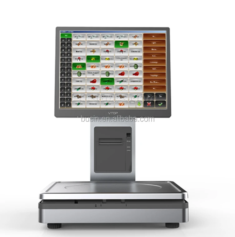 All In One Fruit And Vegetable Weighing Scales Pos For Supermarket Aliexpress