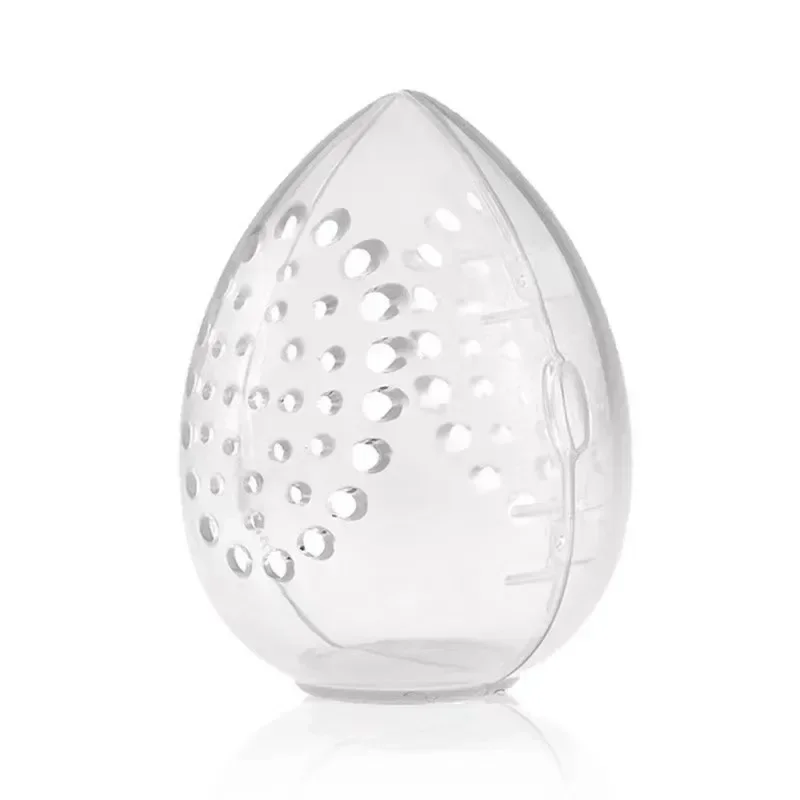 Empty Makeup Makeup Blender Holder Stand Drying Box Sponge Storage Box Plastic Egg Shaped Cosmetic Puff Organizer Rack Portable