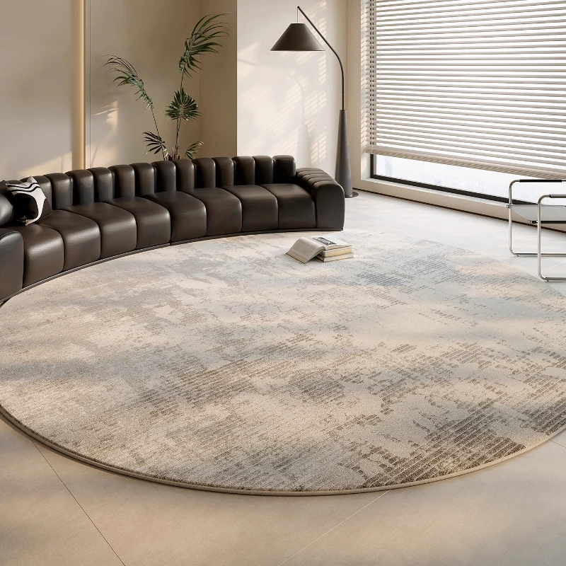 Italian Round Plush Rug 3