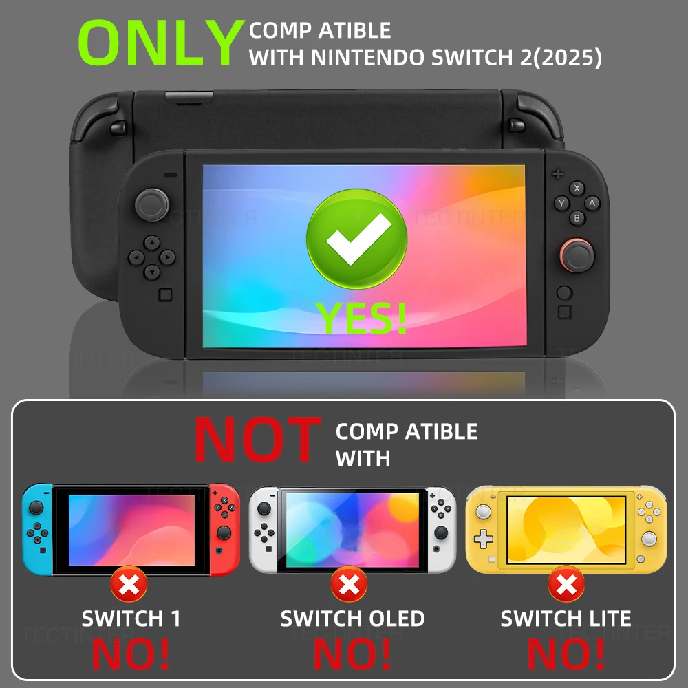 Case For Nintendo Switch 2 Anti-Slip Silicone