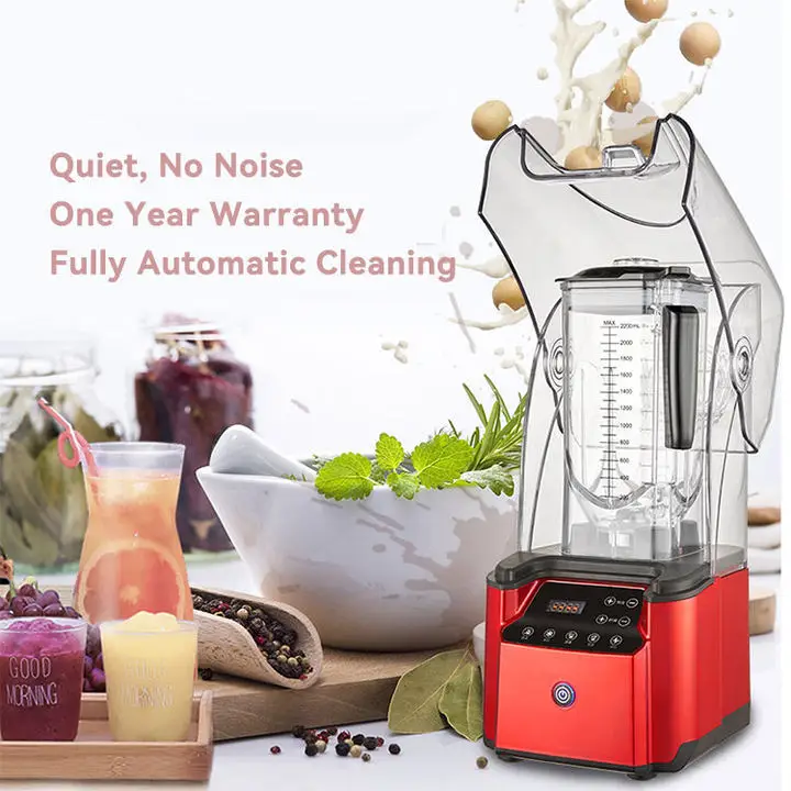 Quiet No Noise Professional Supplier Smart Mixer Shakes Ice Juicers Industrial Maker Commercial Nutri Blender Smoothie Machine professional water damage dryer for carpets walls floors 1 9 amp saves power 2 speed high velocity quiet well built