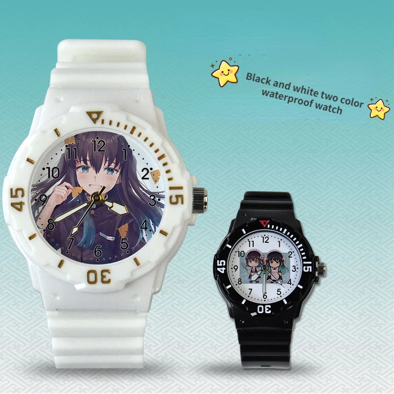 

Demon Layer TokitouMuichirou Watch Childrens Sports Waterproof Student Junior High School Childrens Gift