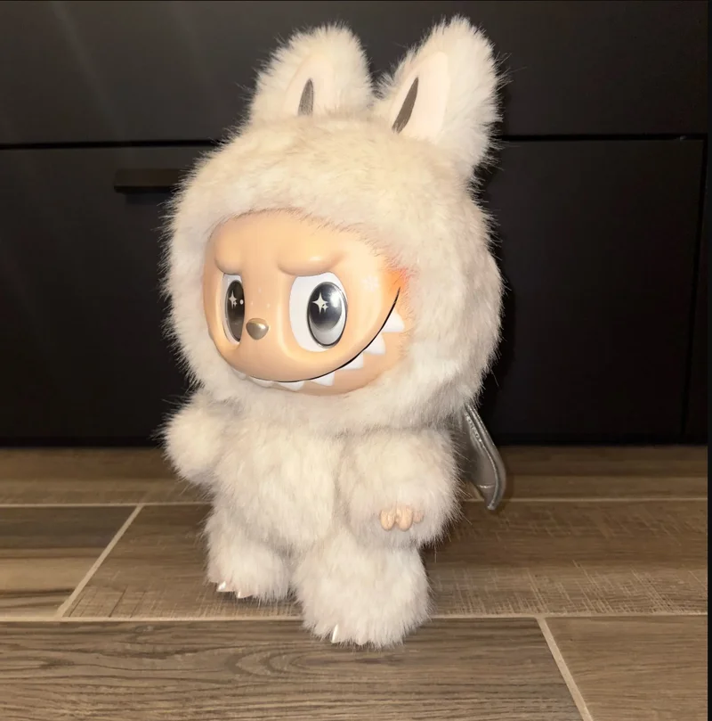 38cm zimomo Monster Labubu 38cm Angel Creative Change Doll Diy