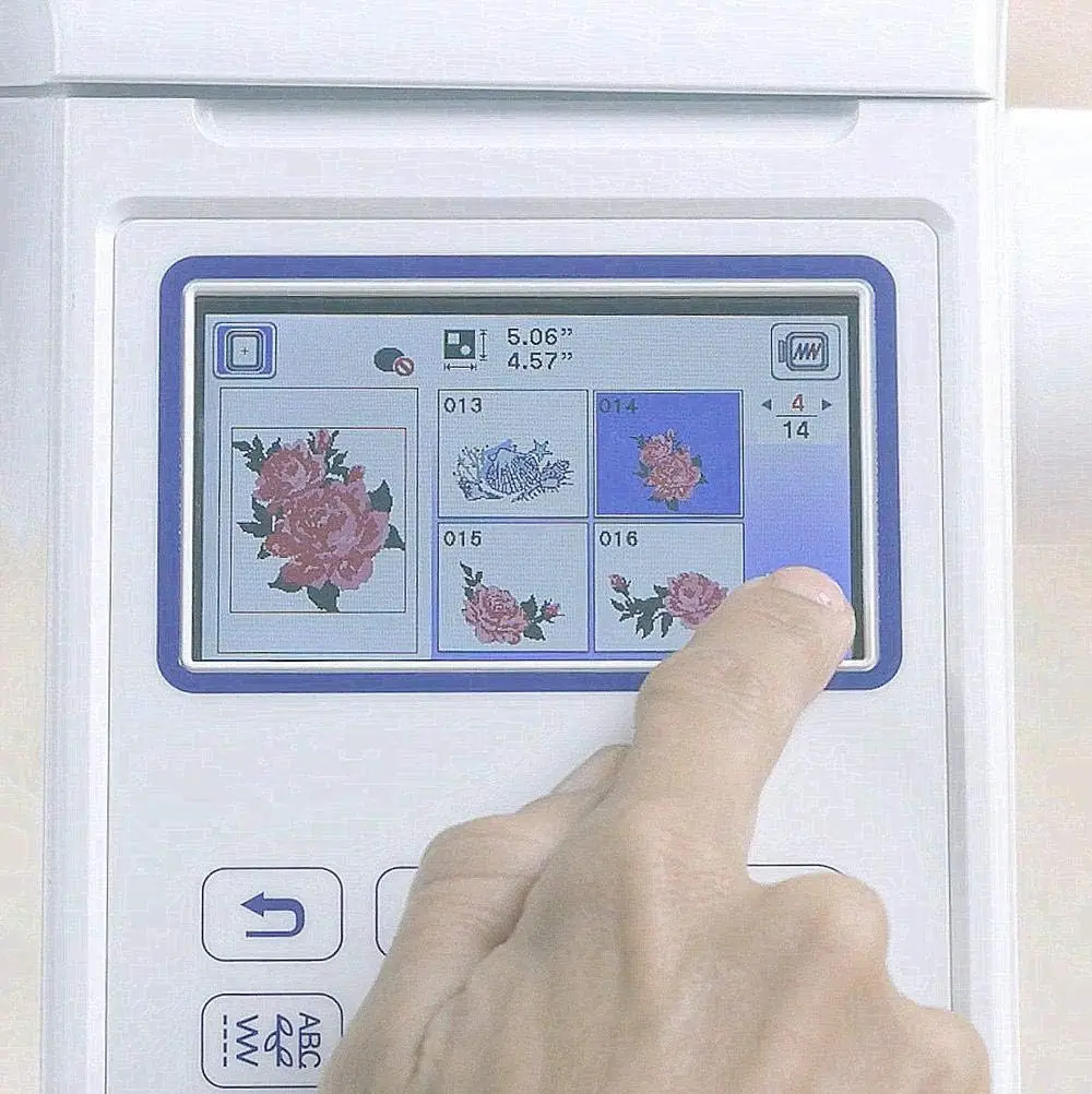 Sewing and Embroidery Machine, 138 Designs, 240 Built-in Stitches, Computerized, 5" x 7" Hoop Area, 3.2" LCD Touc