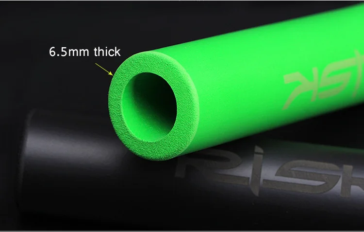 Description Picture 4 of itemRisk 1 Pair Bicycle Silica Gel Handlebar Grips MTB Ultra-light Antiskid Soft Removeable Plastic End Plugs Bike Handle Bar Grips