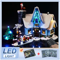 DIY RC LED Light Kit For LEGO 10293 Santa's Visit   (Only LED Light,Without Blocks Model) 1