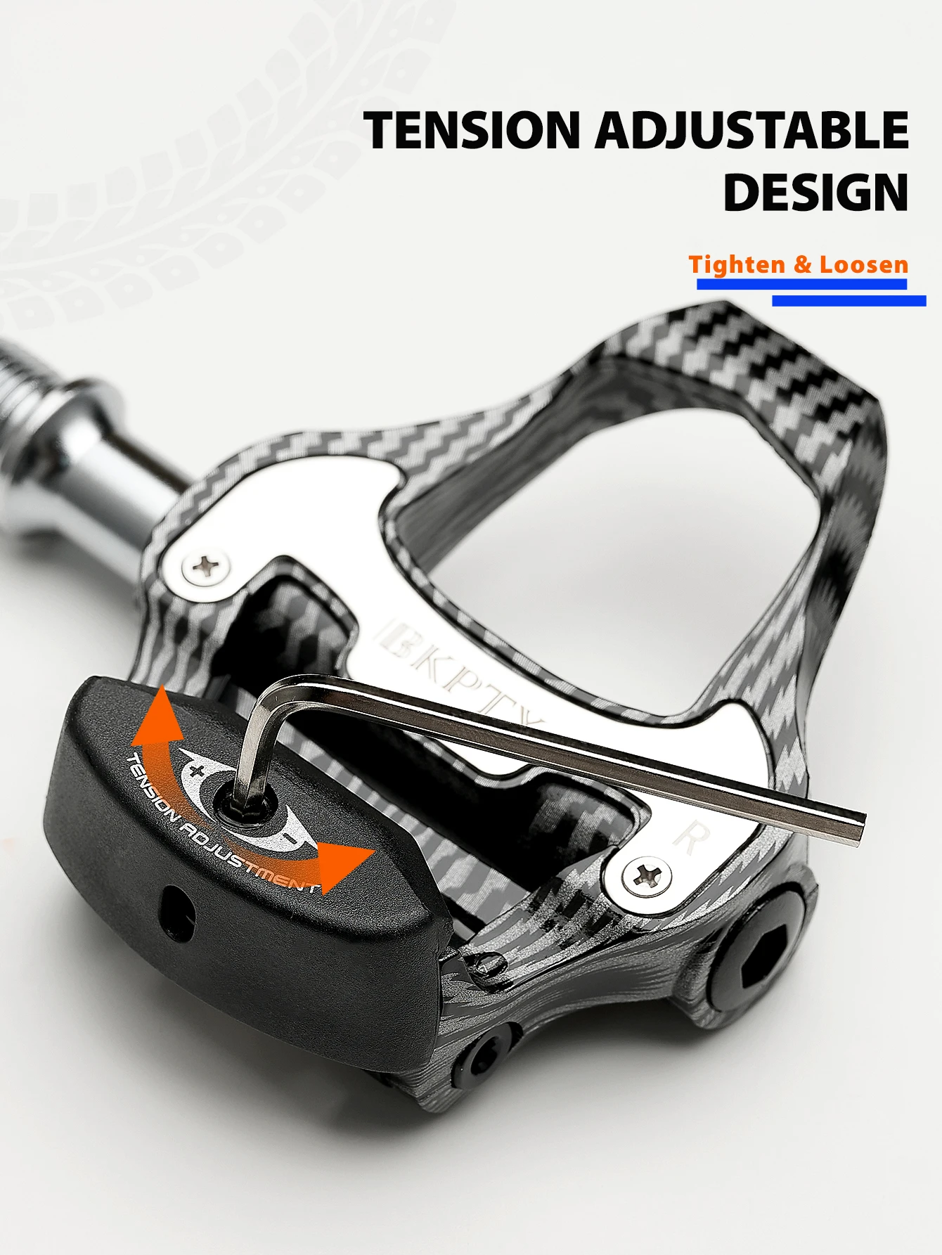 Carbon Road Bike Clipless Pedals 3