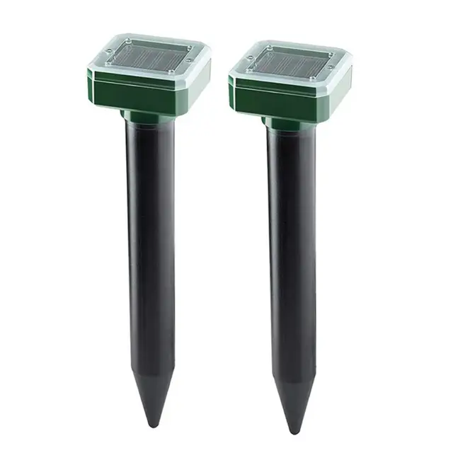 Kültéri Kerti Kártevőirtó 2 Db Rezgés Gopher Vole Kígyó Egér Kártevő Tribellens Elrettentő Vakond Taszító Kártevőirtás - Image 2