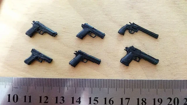 Lote de 12 pistola rifle armas, escala 1:12, blaster, armas, acessórios  para 6 polegadas, gi