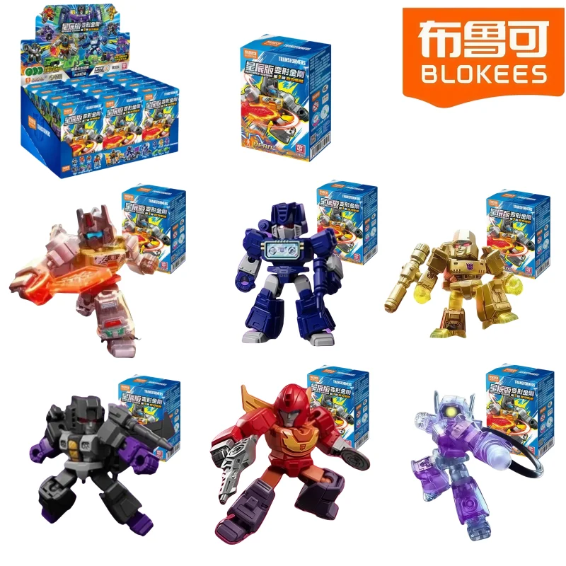 BLOKEES Transformers Bausteine DEFENDER VERSION 3 Grimlock Megatron Soundwave Zusammengebautes Modell Bewegliches Spielzeug Roboter Geschenke