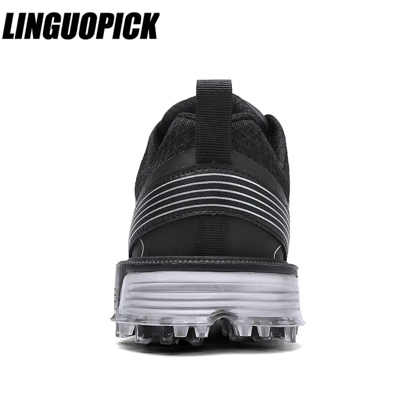 Golf Shoes for Men and Women Waterproof Breathable Spikeless Sports Shoes for Walking Outdoor Golfing golf shoes