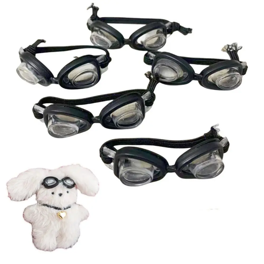 Miniatures Doll Tiny Underwater Swimming Diving Glasses Goggles Ornament Dollhouse Props Baby Goggles Cotton Dolls Accessories original brand fpv system experience combo air unit module goggles vr glasses racing drone dji fpv