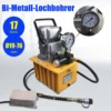 Electric Driven Hydraulic Pump Oil Pressure Pedal 750W Motor Pedal Solenoid Valve Control Mode 290Psi - 10152Psi 2