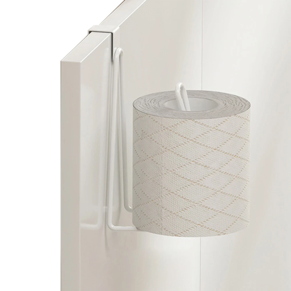 Toilet Roll Paper Holder Roll Paper Storage Rack Wall Mount Metal Tissue Stand Punch Free Bathroom Accessories,toilet paper holder,toilet paper rack,toilet roll holder,tissue holder