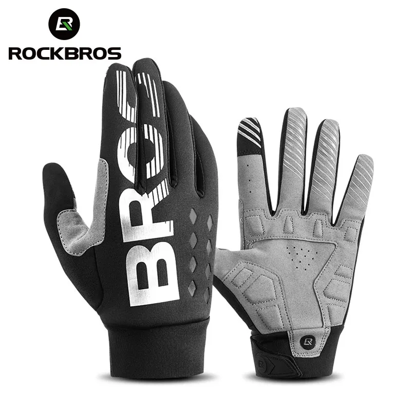 ROCKBROS Touch Screen Waterproof Thermal Cycling Gloves