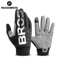 ROCKBROS Cycling Gloves Touch Screen Waterproof MTB Bike Bicycle Gloves Thermal Warm Motorcycle Winter Autumn Sports Equipment 1