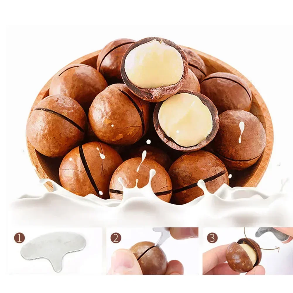 Description Picture 3 of itemKitchen Nut Sheller Tool Cracker Nutcracker Crack Sheller Almond Walnut Pecan Hazelnut Filbert Nut Sheller Macadamia Nut Opener