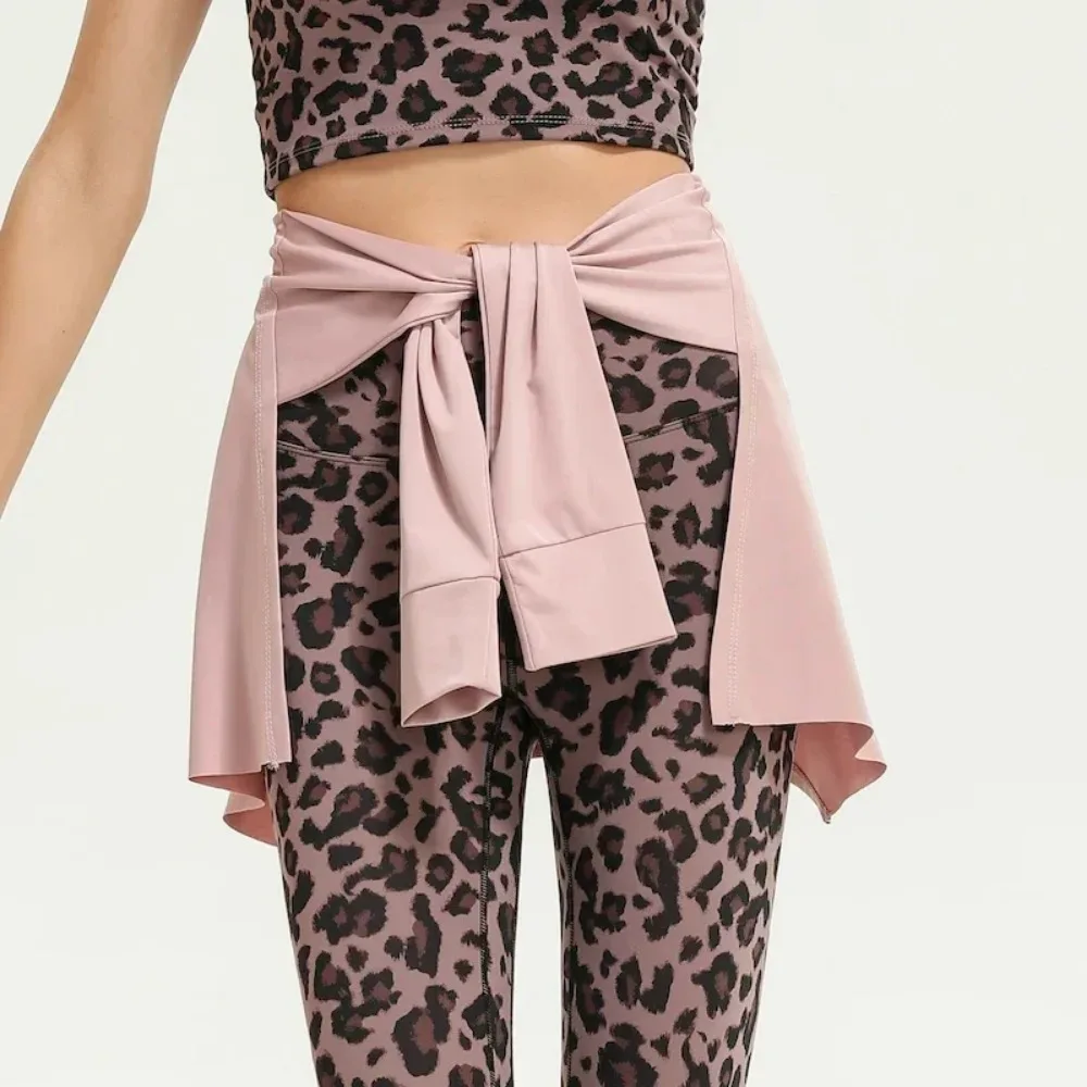 Gym Skirt Wrap Covering Buttocks Workout Fitness Wear Dance Ballet Skirts for Women Sport Yoga