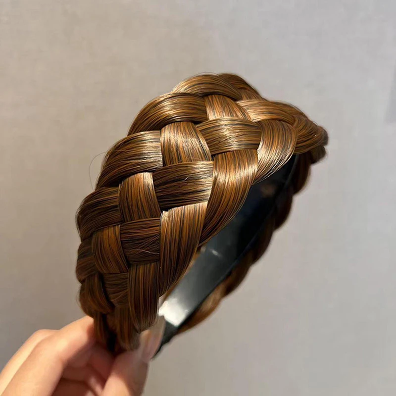 Elegant Fishbone Braided Hairband - Handmade Twist Headband