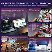 KTHIN 16" 165hz Portable Monitor 1920*1200 16:10 100%sRGB 450Cd/m² Travel Gaming Display for Laptop Switch ps4 ps5 Xbox 5